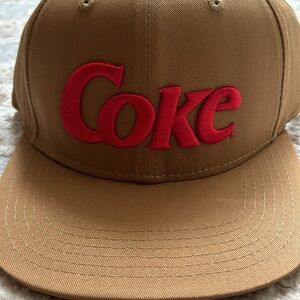 Coca Cola Brand - Coke - Flat Brim Baseball Cap - One Size